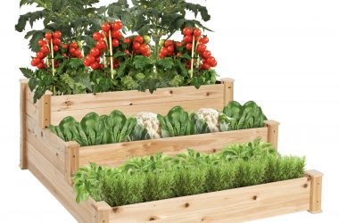 3-Tier Fir Wood Raised Garden Bed Just $59.99 (Reg. $75)!
